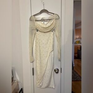 Oh Polly embellished ivory set